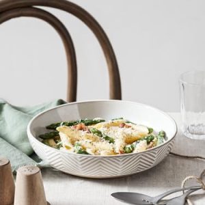 LE TAUCI 46oz Ceramic Pasta Bowls – Set of 4