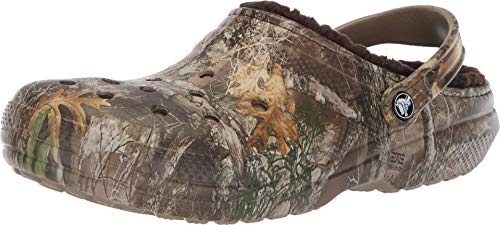 Crocs Adult Classic Lined Realtree Clog - Warm & Camo