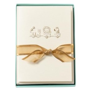 Baby Train Cards: Newborn Greeting Boxed Set (10 Cards)