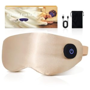 Silk Heated Eye Mask: Dry Eye, Stye Relief & Sleep Aid