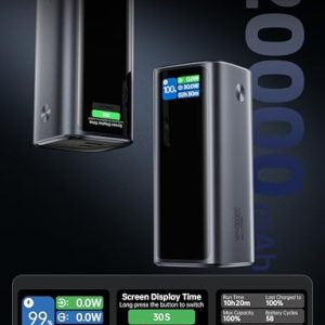 130W Laptop Power Bank: 20000mAh Fast Portable Charger