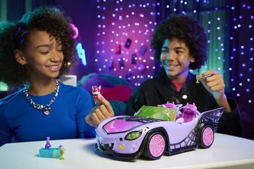 Monster High Ghoul Mobile Toy Car with Pet & Cooler - Image 2