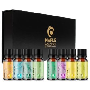 Pure Essential Oil Set for Diffuser – Home, Travel & Self Care