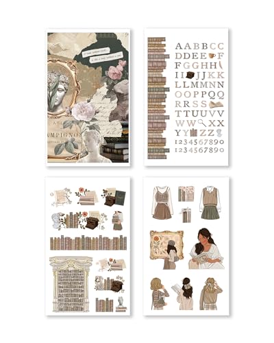 Rongrong Bookworm Planner Stickers for Book Lovers - Image 6