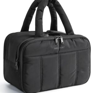 BAGSMART Puffy Large Travel Toiletry Bag for Women