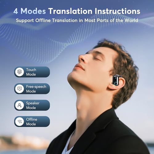 MOZC AI Translation Earbuds: 168 Languages, Bluetooth 5.4 - Image 6