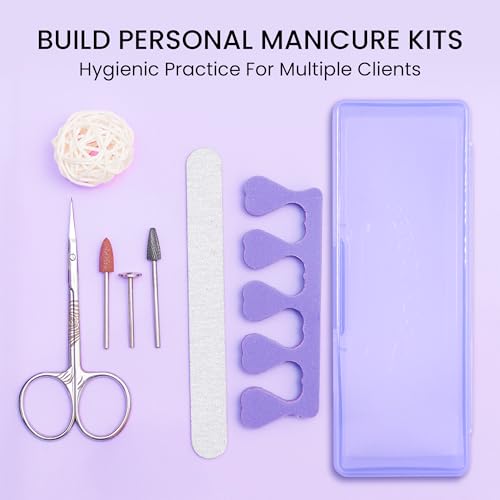 Beauticom Large Purple Storage Case for Nail Techs - Image 5