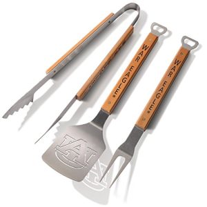 NCAA Auburn Tigers Classic BBQ Set – 3-Piece Grilling Tools