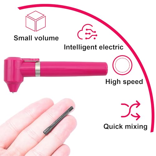 Pink Tattoo Ink Mixer with 100 Sticks - Fast Color Mixing - Image 4