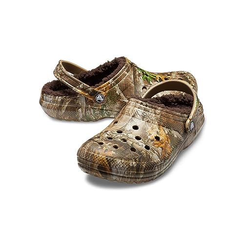 Crocs Adult Classic Lined Realtree Clog - Warm & Camo - Image 4