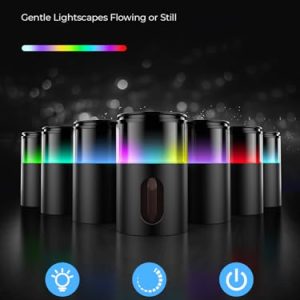 Pmsusoow Waterless Diffuser: Mini Scent for Home & Car