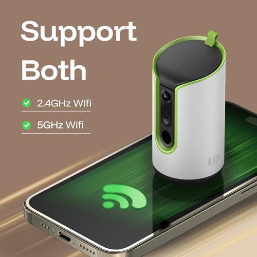 TKENPRO 5MP Pet Camera with Treat Dispenser & 360° Tracking - Image 7