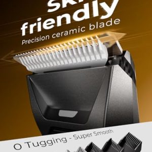 Lijecozy Body Hair Trimmer for Men – Pubic & Groin Groomer