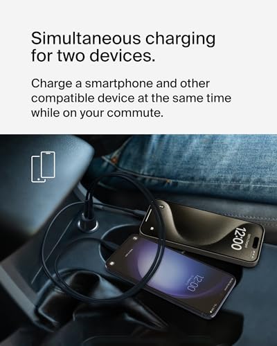 Belkin BoostCharge 42W Dual Port USB Car Charger - Image 3