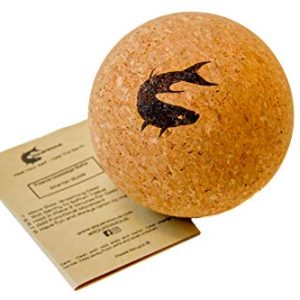 Aquanimous 4″ Large Cork Massage Ball – Eco-Friendly Relief