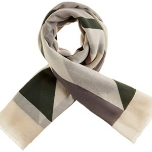 Pendleton Oversized Featherweight Wool Scarf: Wyeth Trail Sand