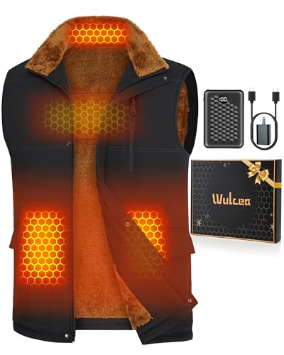 Men's Graphene Heated Vest | Rechargeable Fleece Puffer