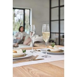 LEONARDO Champagne Chateau Glass Set – 6 Elegant Flutes