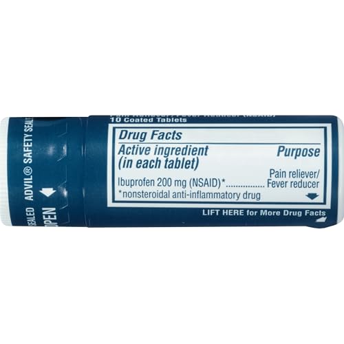 Advil 200mg Ibuprofen Pain & Fever Relief Tablets - Image 17