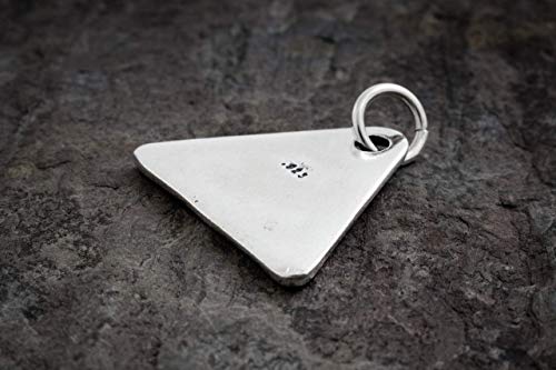 Sterling Silver Moon Moth Necklace - Unique Hawkmoth Jewelry - Image 4