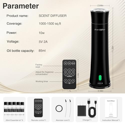 Premium Hotel Scent Diffuser Kit - 1500 Sq Ft Coverage - Image 2