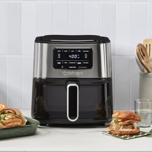 Cuisinart 6-Quart Air Fryer – 5 Functions & Presets