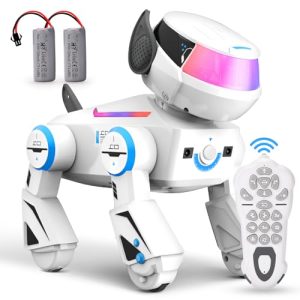 Interactive RC Robot Dog Toy: Programmable & Rechargeable