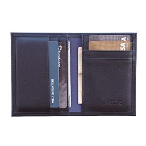 BELLVOLPE Slim Wallet | Genuine Leather Minimalist Design