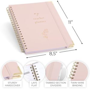 Aesthetic Teacher Planner 2025-2026 – Lesson Plan Book