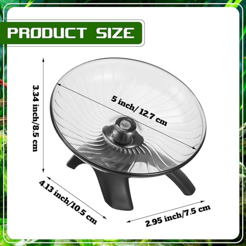 Poen Hermit Crab Exercise Wheel - Silent Flying Saucer - Image 2