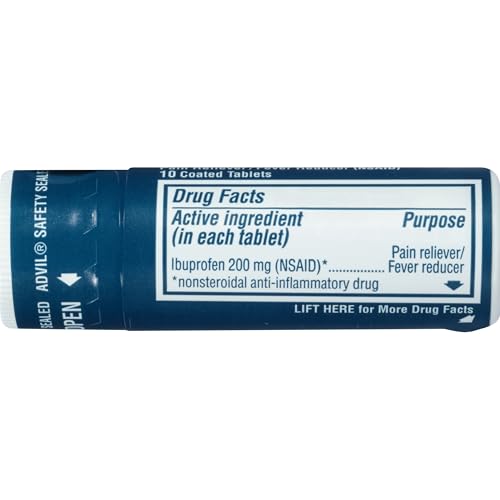 Advil 200mg Ibuprofen Pain & Fever Relief Tablets - Image 20