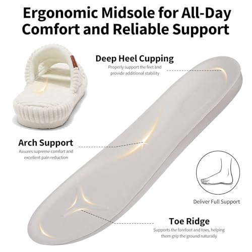 UpResty Women's Memory Foam Arch Support Slippers - Image 3