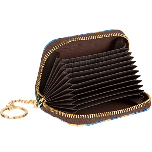 ANNAMISSI Women's Slim RFID Trifold Wallet - Owl Design - Image 5