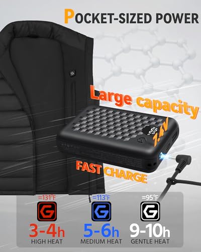 Women's Graphene Heated Vest with Rechargeable Battery - Image 3