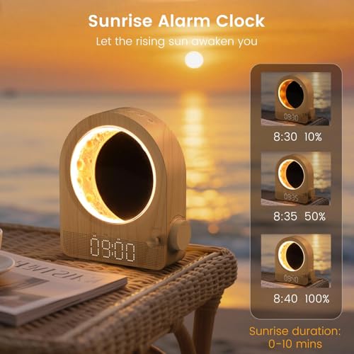 Epochleno Sunrise Alarm Clock & White Noise Machine - Image 4
