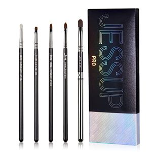 Jessup 5-Piece Professional Lip Brush Set – Synthetic Hair