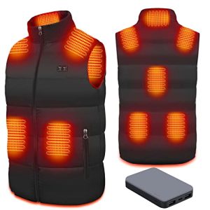 Viutopot Heated Vest | 16000mAh Battery | 8 Heating Zones