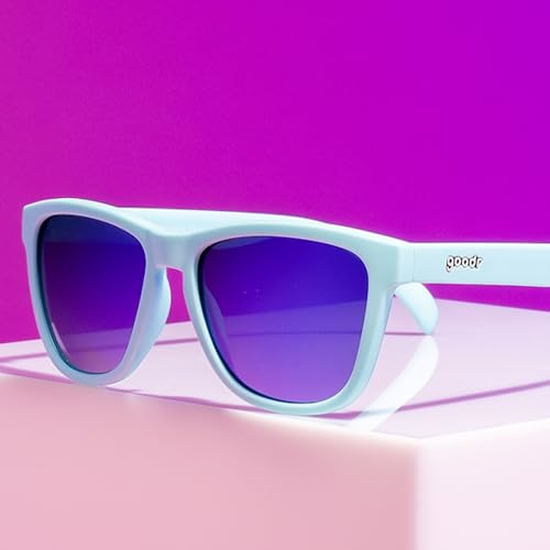 goodr Dinotopia Carnival Polarized Sunglasses - Teal - Image 3