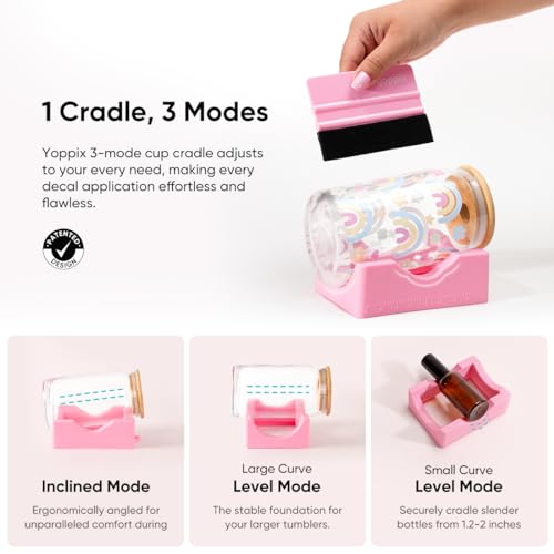 YOPPIX Silicone Cup Cradle for Tumbler Crafting - Image 2