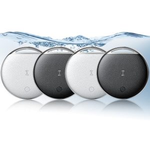 4-Pack Air Tracker Tags: Find My Compatible, IP68 Waterproof