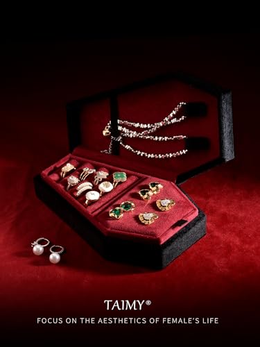 TAIMY Mini Coffin Jewelry Box - Velvet Organizer - Image 3