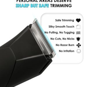 Manscaper Groin & Body Trimmer with Light for Men & Women