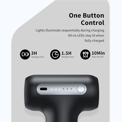 LC-HZLJ Dual-Head Massage Gun with Extension Handle - Image 6