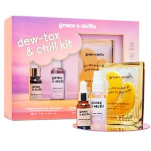 Grace & Stella Award-Winning Skincare Travel Gift Set