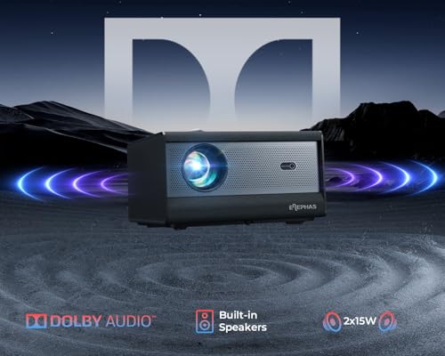 ELEPHAS Smart 4K Projector - Netflix, Dolby Audio, HDR 10+ - Image 5