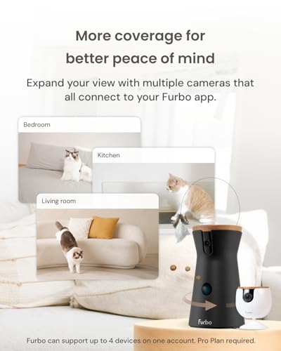 Furbo 360° Cat Camera + Mini Bundle with Nanny Pro - Image 3