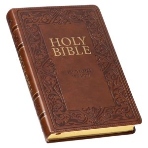 KJV Holy Bible Faux Leather Red Letter Edition
