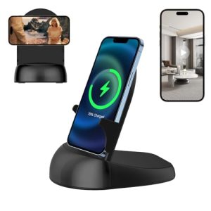 Wlofoisz Smart Dome Security Camera with Wireless Charging