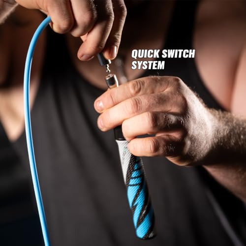 Hererope 3-in-1 Weighted Jump Rope Set for Fitness Training - Image 4