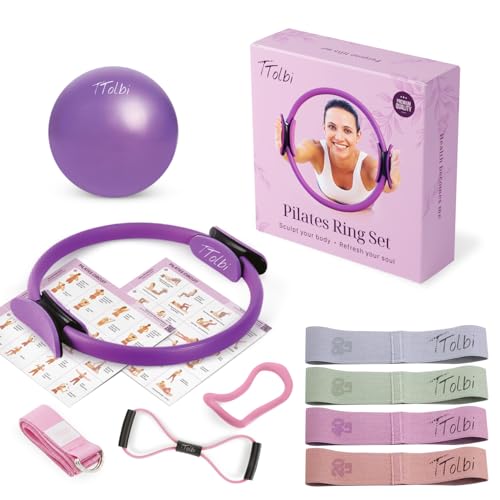 TTolbi 10-in-1 Pilates Kit for Women - Home Workout Set